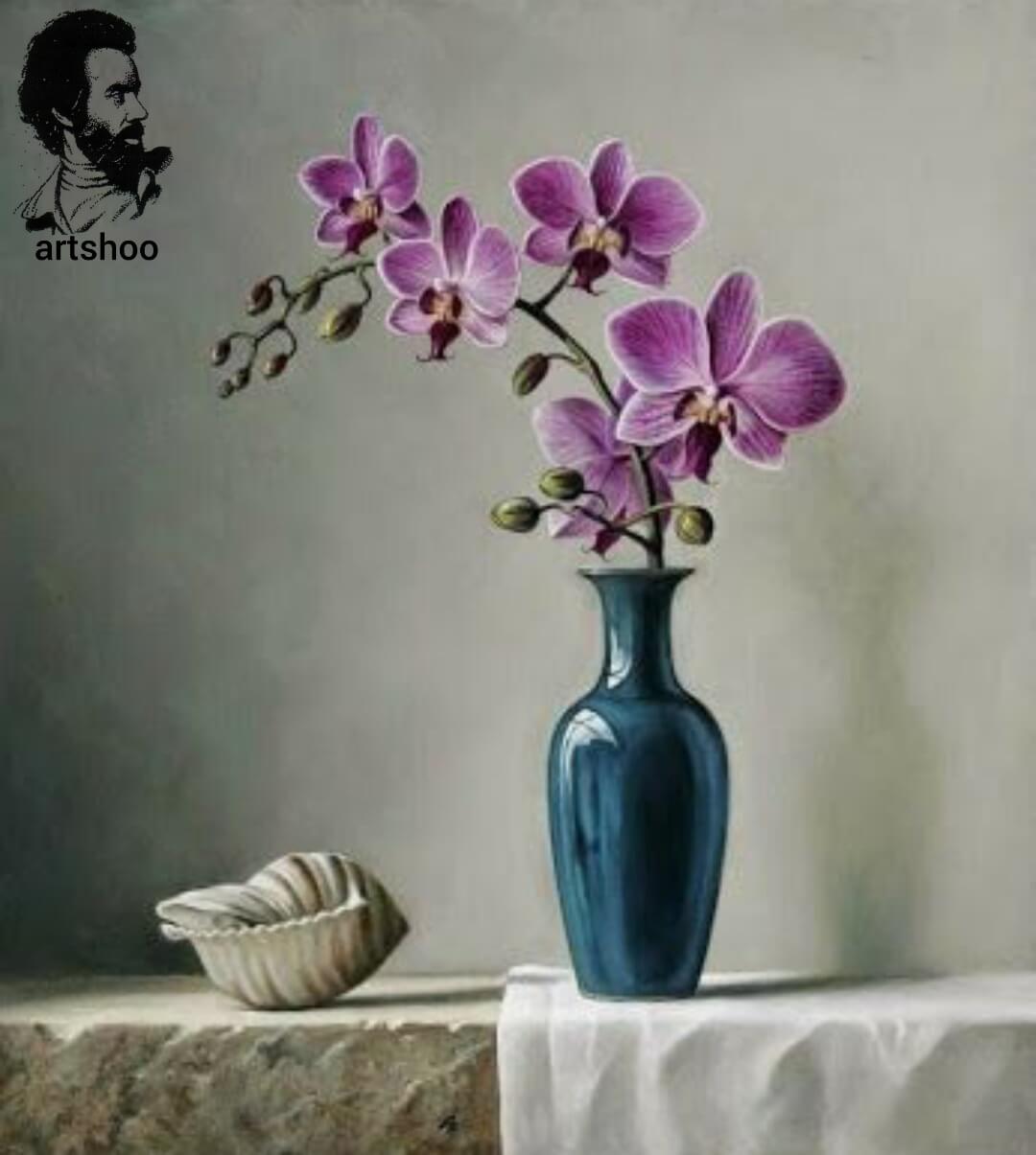 آموزش نقاشی رنگ روغن